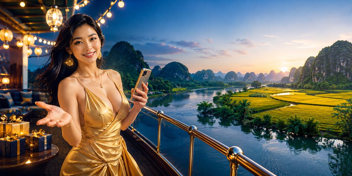 Thành viên VIP xosomientrung thư giãn tại bãi biển Ninh Bình và theo dõi trạng thái tài khoản trên mobile