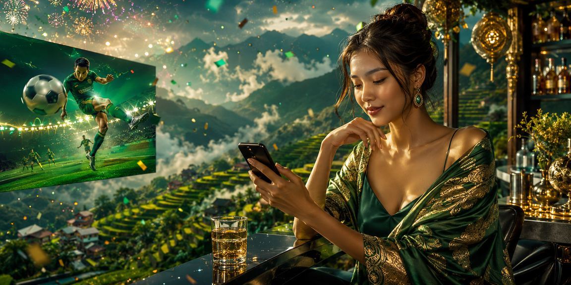 Người dùng tại Sa Pa theo dõi kèo bóng đá và lịch cược trên điện thoại di động